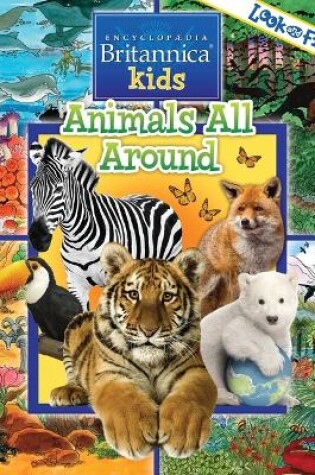 Cover of Encyclopediaopedia Britannica Animals Look Fin