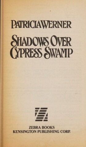 Book cover for Shadows over Cypress Swamp