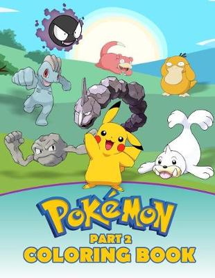 Book cover for Pokemon Coloring Book Part 2