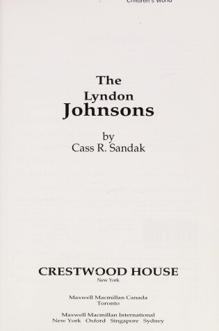 Cover of The Lyndon Johnsons