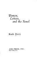 Book cover for Women, Letters and the Novel