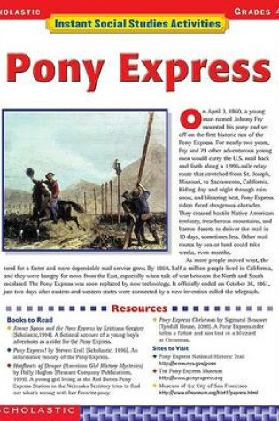 Cover of Pony Express