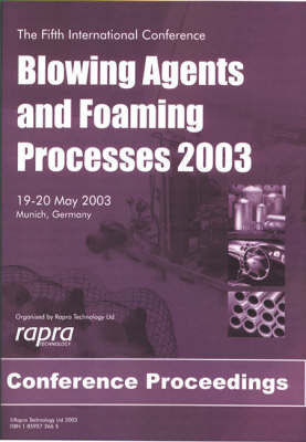 Book cover for Blowing Agents and Foaming Processes