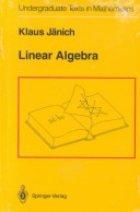 Book cover for Linear Algebra