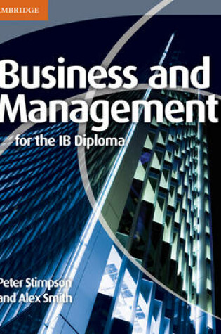 Cover of Business and Management for the IB Diploma
