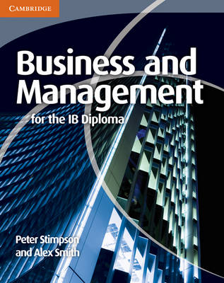 Book cover for Business and Management for the IB Diploma