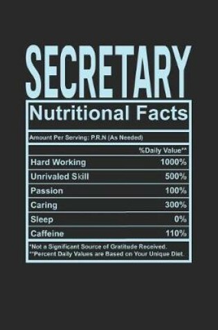 Cover of Secretary Nutritional Facts