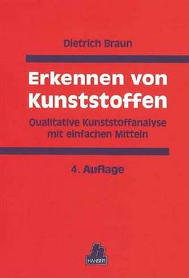 Book cover for Erkennen Von Kunststoffen - Qualitative Kunststoffanalyse Mit Einfachen Mitteln