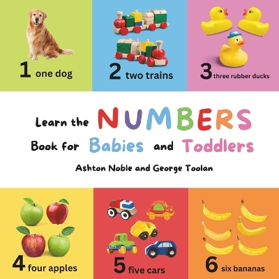 Book cover for Learn the Numbers Book