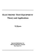 Book cover for Electronic Test Equipment