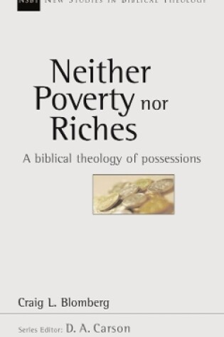 Cover of Neither Poverty Nor Riches