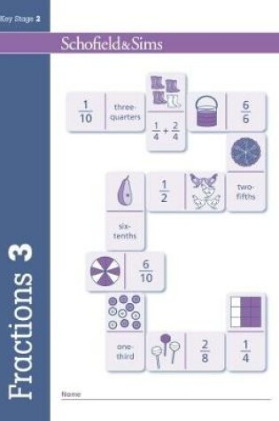 Cover of Fractions, Decimals and Percentages Book 3 (Year 3, Ages 7-8)