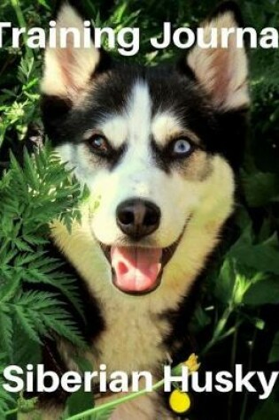 Cover of Training Journal Siberian Husky