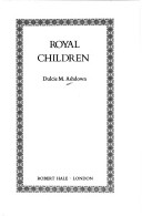 Book cover for Royal Children