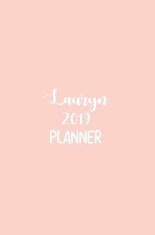 Cover of Lauryn 2019 Planner