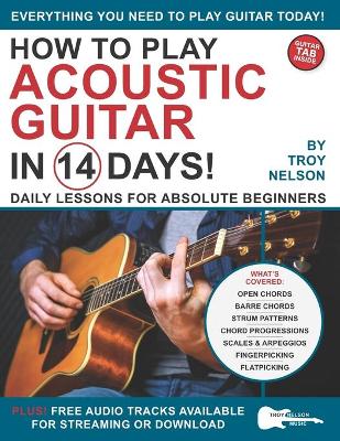 Book cover for How to Play Acoustic Guitar in 14 Days