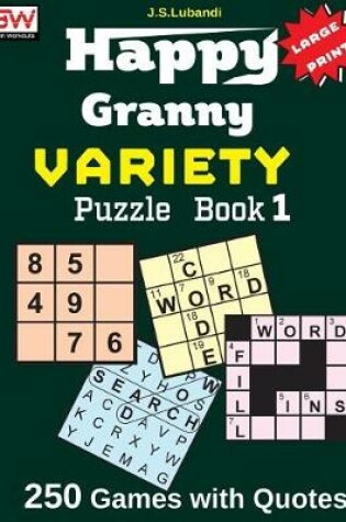 Cover of Happy Granny (Variety) Puzzle Book 3