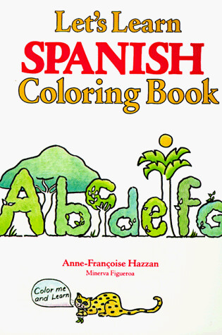 Cover of Let's Learn Spanish Coloring Book