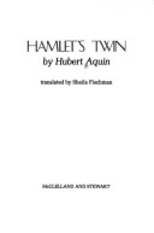 Cover of Hamlet's Twin