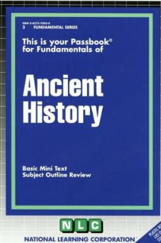 Cover of ANCIENT HISTORY