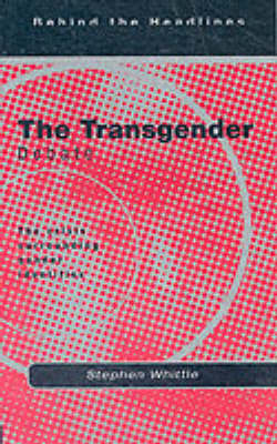 Book cover for The Transgender Debate