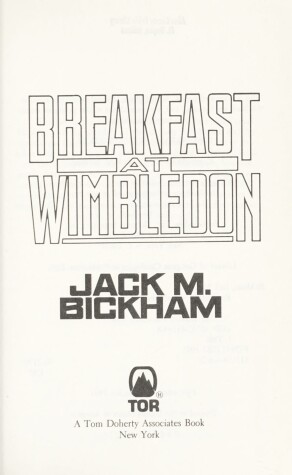 Book cover for Breakfast at Wimbledon