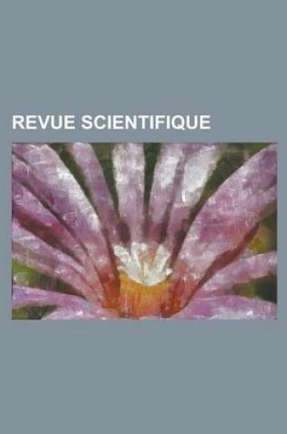 Cover of Revue Scientifique