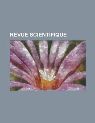 Book cover for Revue Scientifique