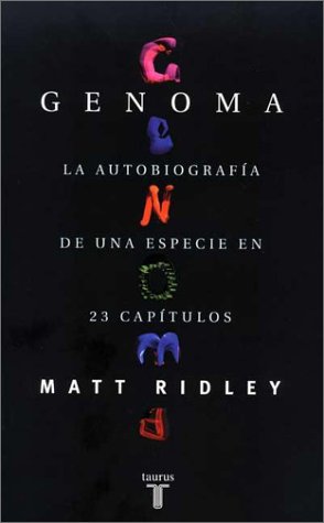 Book cover for Genoma - La Autobiografia de Una Especie En 23 Capitulos