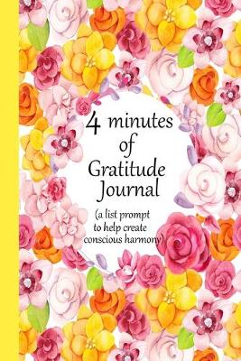 Book cover for 4 Minutes of Gratitude