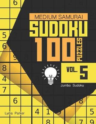 Cover of Medium Samurai Sudoku 100 Puzzles Vol.5