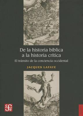 Cover of De la Historia Biblica a la Historia Critica