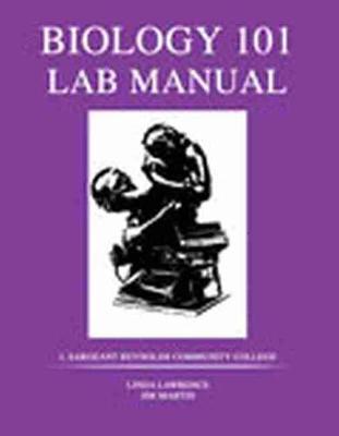 Book cover for Biology 101 Laboratory Manual