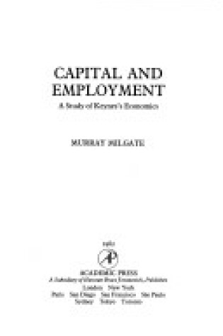 Cover of Capital and Employment