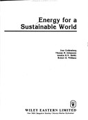 Book cover for Energy for a Sustainable World