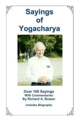 Book cover for Sayings of Yogacharya