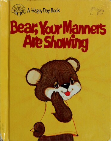 Book cover for Bear, Your Manners Are Showing