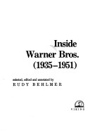 Book cover for Inside Warner Bros. (1935-1951)