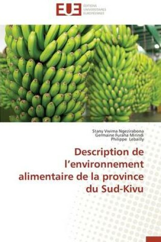 Cover of Description de L Environnement Alimentaire de la Province Du Sud-Kivu