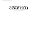 Book cover for Cesar Pelli