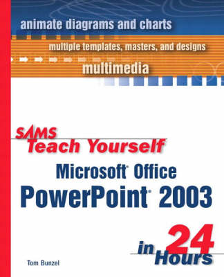 Book cover for Sams Teach Yourself Microsoft Office PowerPoint 2003 in 24 Hours