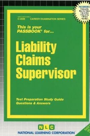 Cover of Liability Claims Supervisor