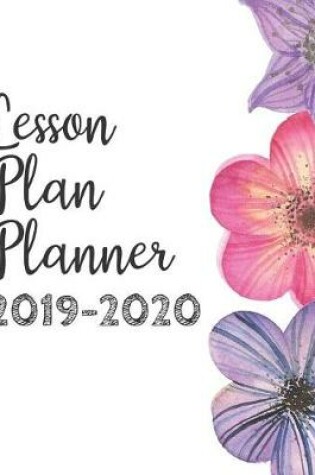 Cover of Lesson Plan Planner 2019-2020