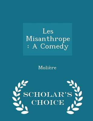 Book cover for Les Misanthrope