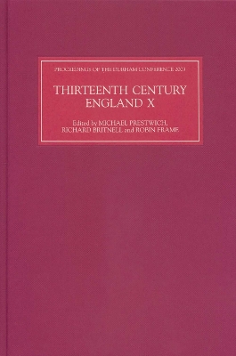 Book cover for Thirteenth Century England X