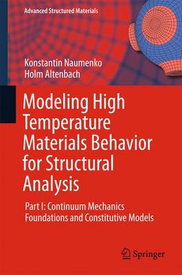 Cover of Modeling High Temperature Materials Behavior for Structural Analysis