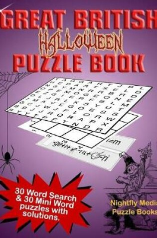 Cover of Great British Halloween Puzzle Book