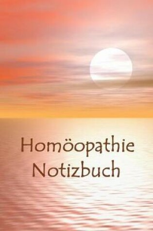 Cover of Homoeopathie Notizbuch