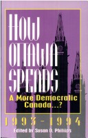 Book cover for How Ottawa Spends, 1993-1994