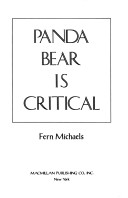 Book cover for Panda Bear is Critical